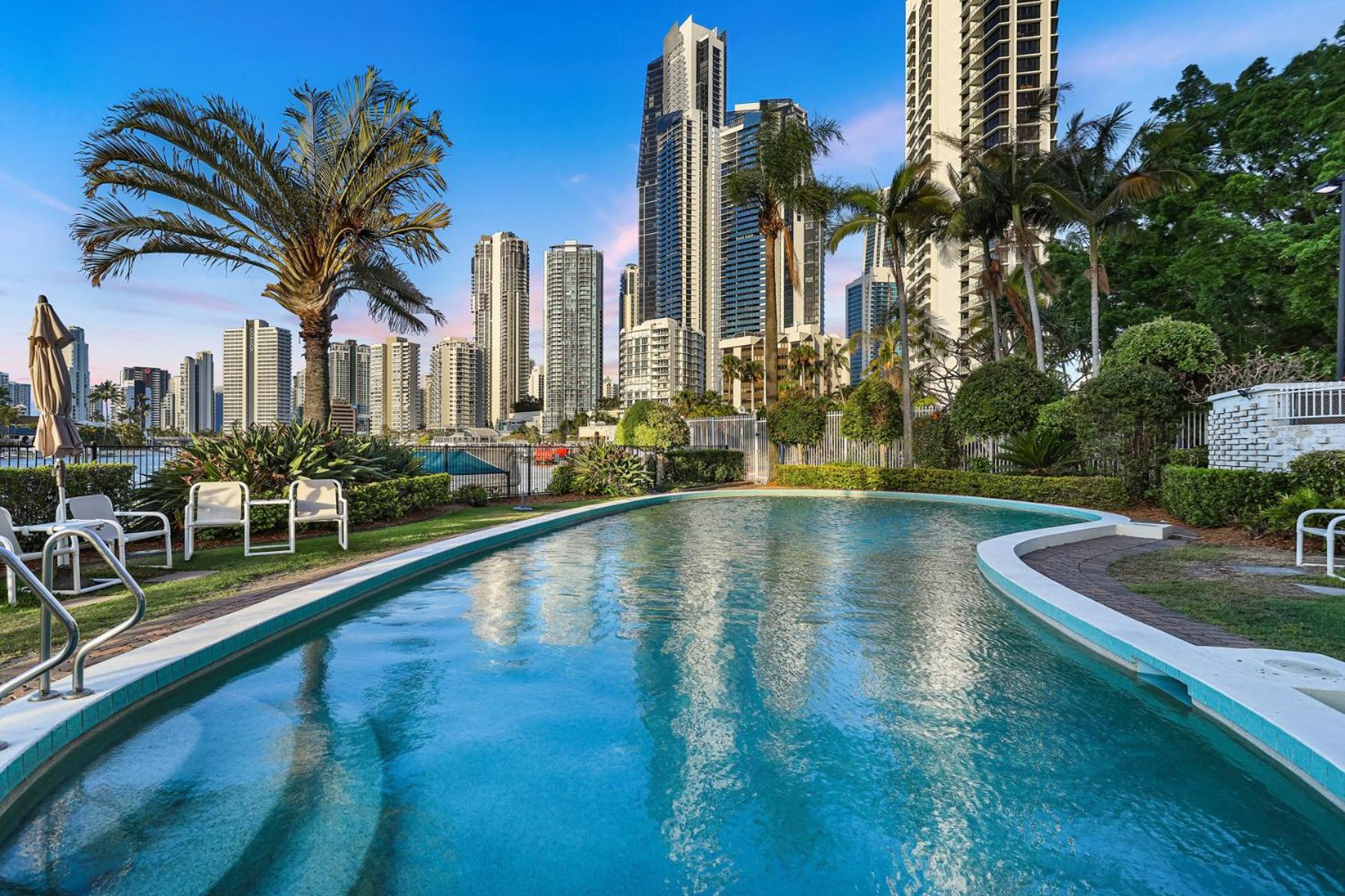 Amazing Water Views Surfers Paradise Gold Coast Exterior foto
